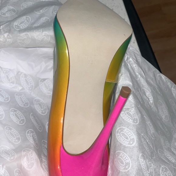 steve madden zaney rainbow pumps